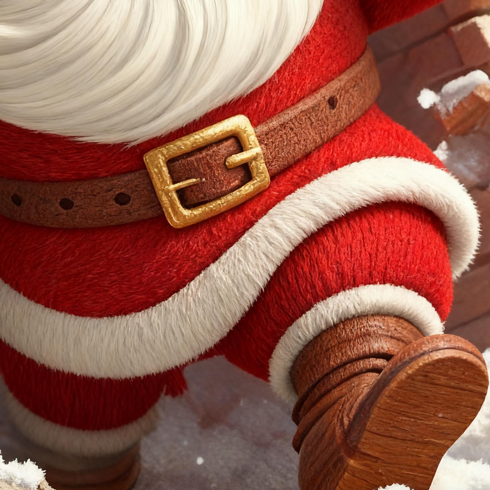 Home Bathroom Break - Noel Noel Baba Duvar Çıkartmaları Noel