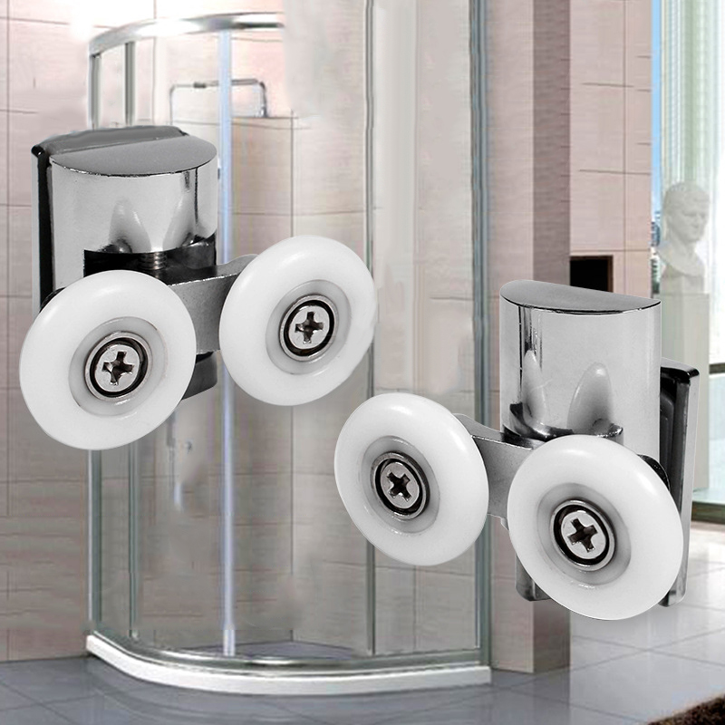 Home Bathroom Hardware - Koşucular tekerlek duş kapısı donanımı ev