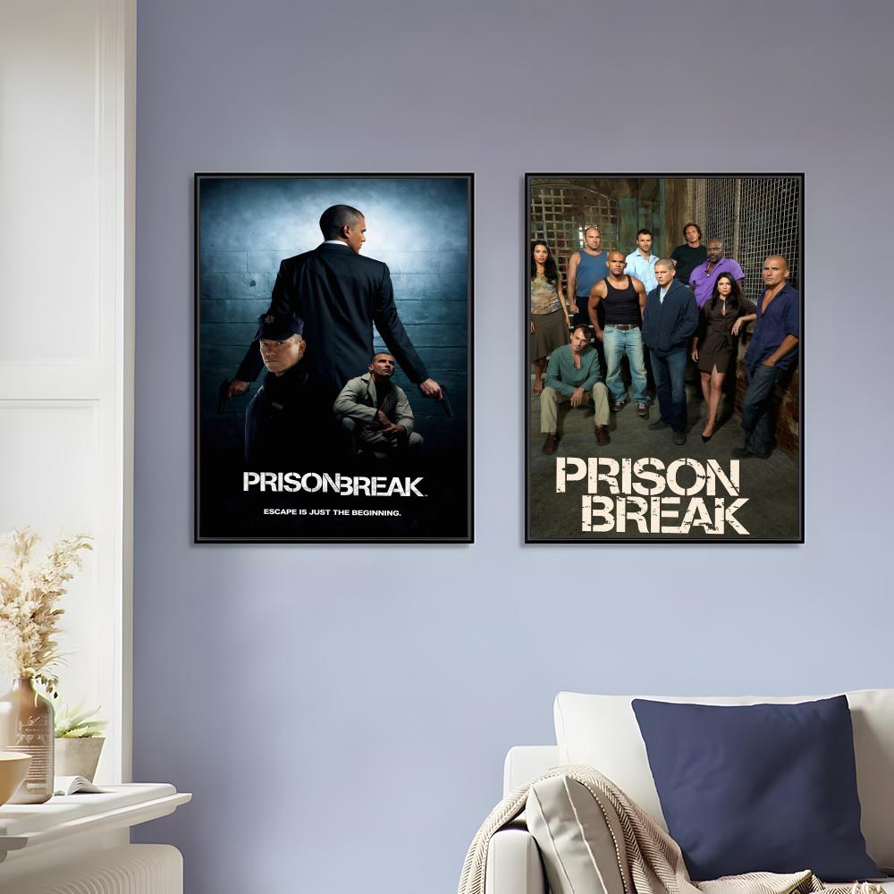 Home Bathroom Break - Prison Break Resim Kaligrafi Tuval Boyama