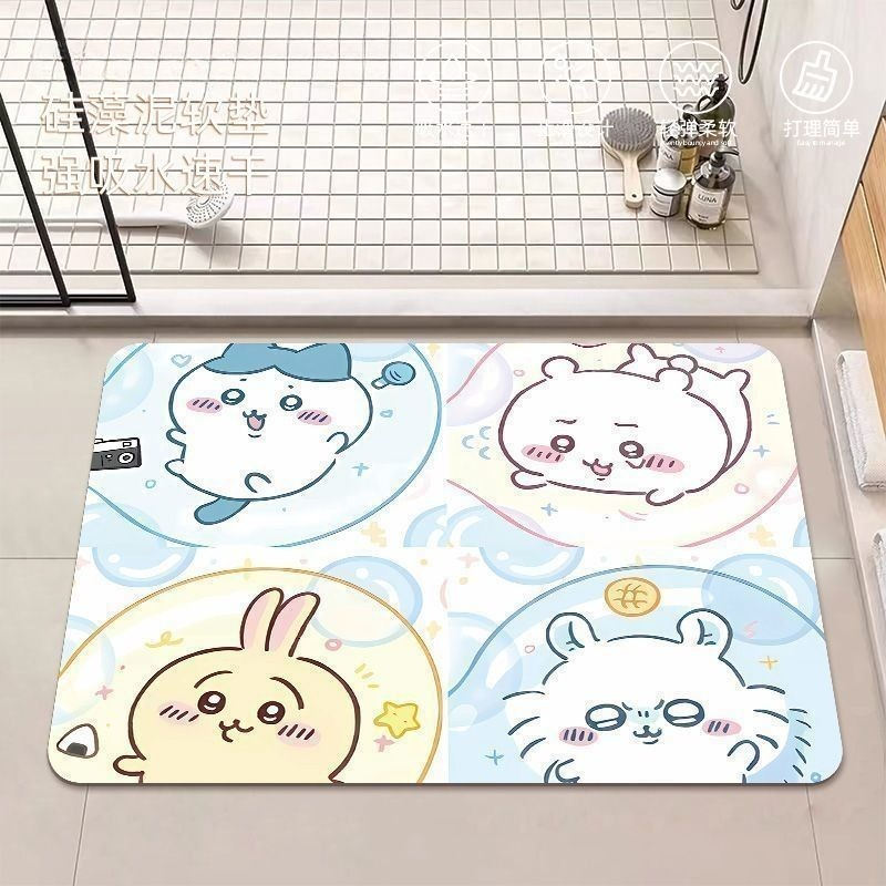 Home Bathroom Model - Anime Chiikawa Hachiware Usagi Diatom Çamur