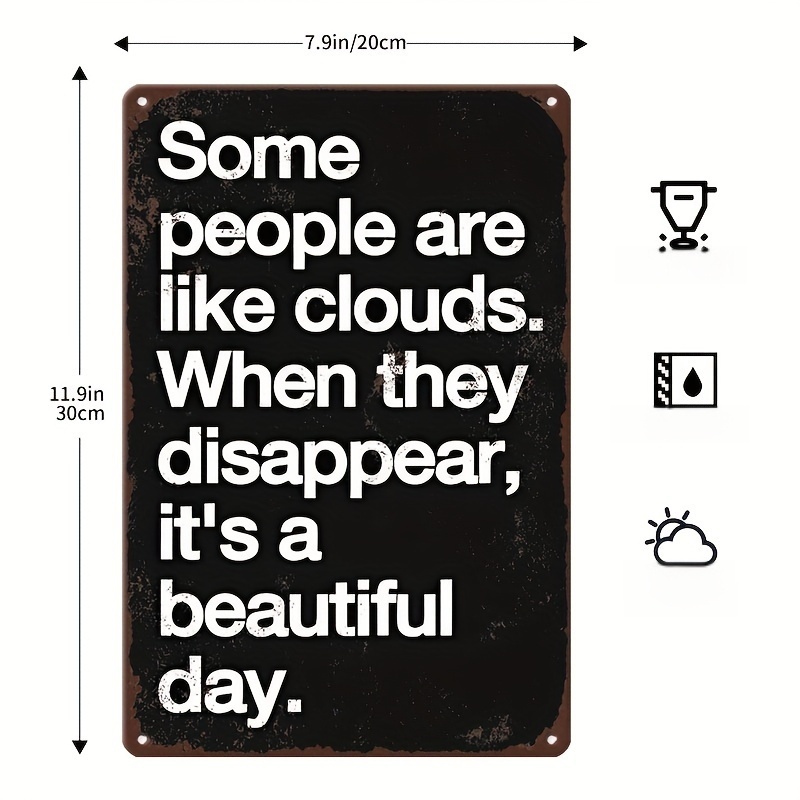 Home Bathroom Signs - Eğlenceli Bir Metal Tabela, Veranda, Ofis,