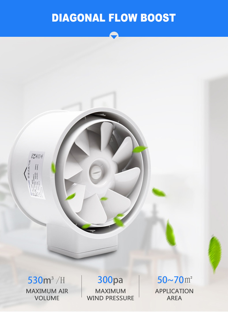 2026 6'' Hat İçi Kanal Fanı Ha - Home Bathroom Extractor Fan incelemesi ve fiyatı