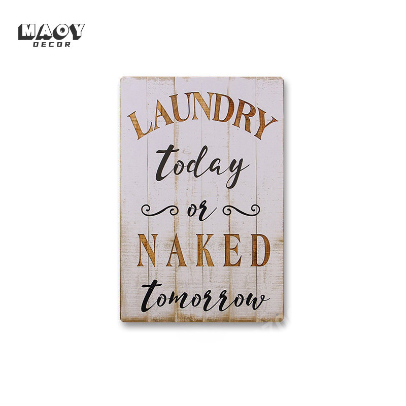 Slogan Metal Tabela Çamaşır Od - Home Bathroom Signs incelemesi ve fiyatı