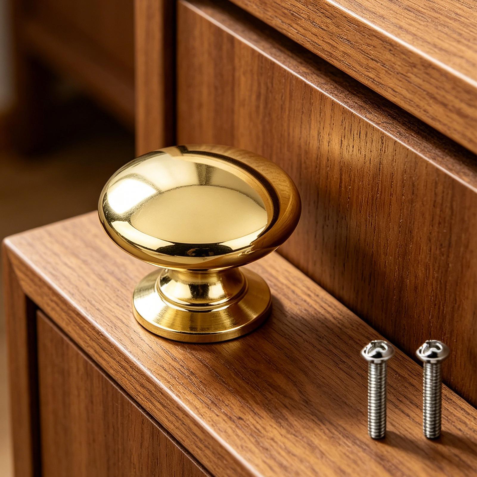 Dolaplar İçin Pirinç Topuzlar  - Home Bathroom Hardware incelemesi ve fiyatı