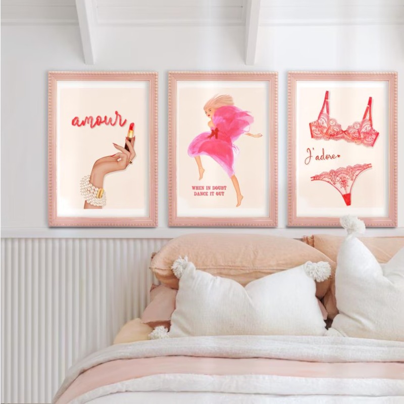 Retro Glam Moda Dergisi Poster - Home Bathroom Quotes incelemesi ve fiyatı