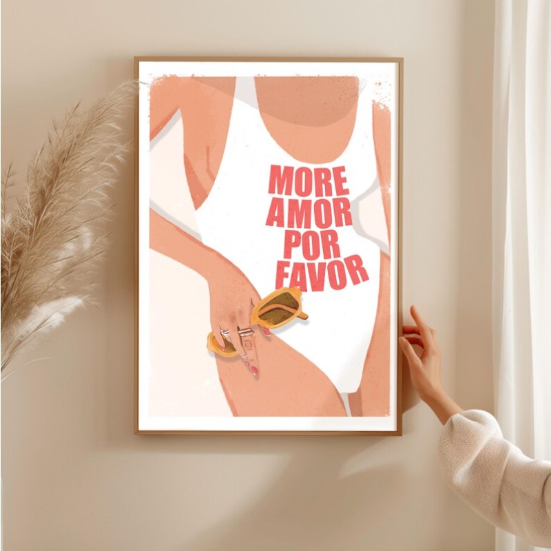 Retro Glam Moda Dergisi Poster - Home Bathroom Quotes incelemesi ve fiyatı