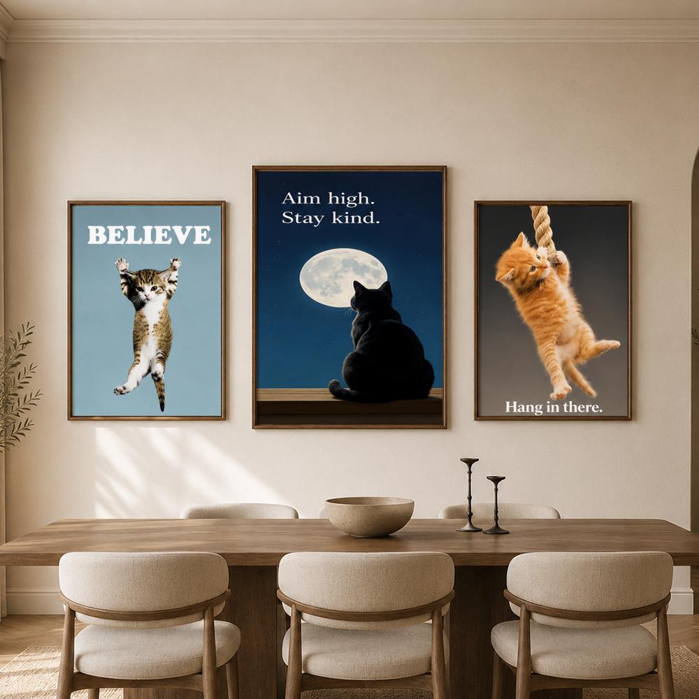 Komik Motivasyonel Kediler Sev - Home Bathroom Quotes incelemesi ve fiyatı