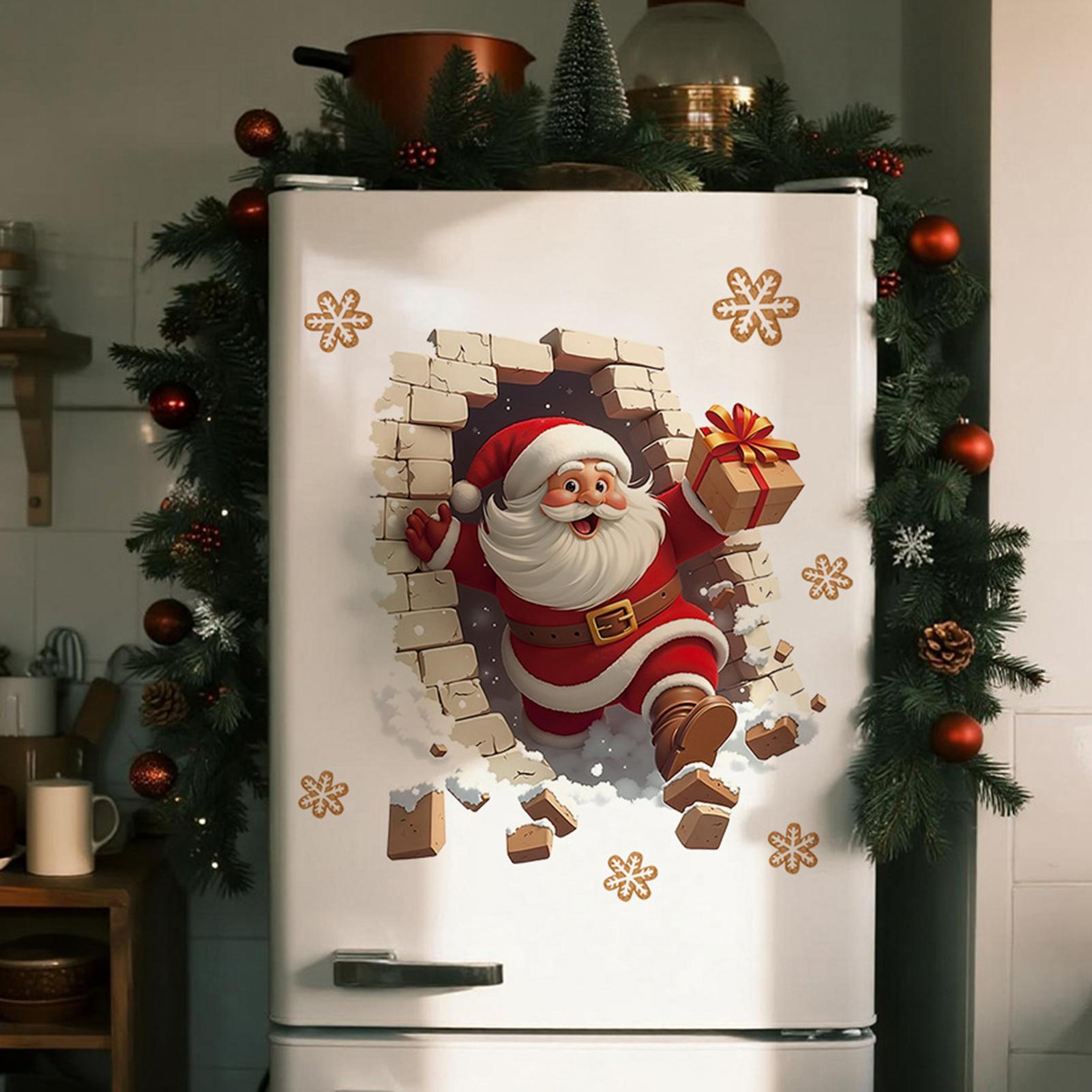Noel Baba Duvar Çıkartmaları N - Home Bathroom Break incelemesi ve fiyatı