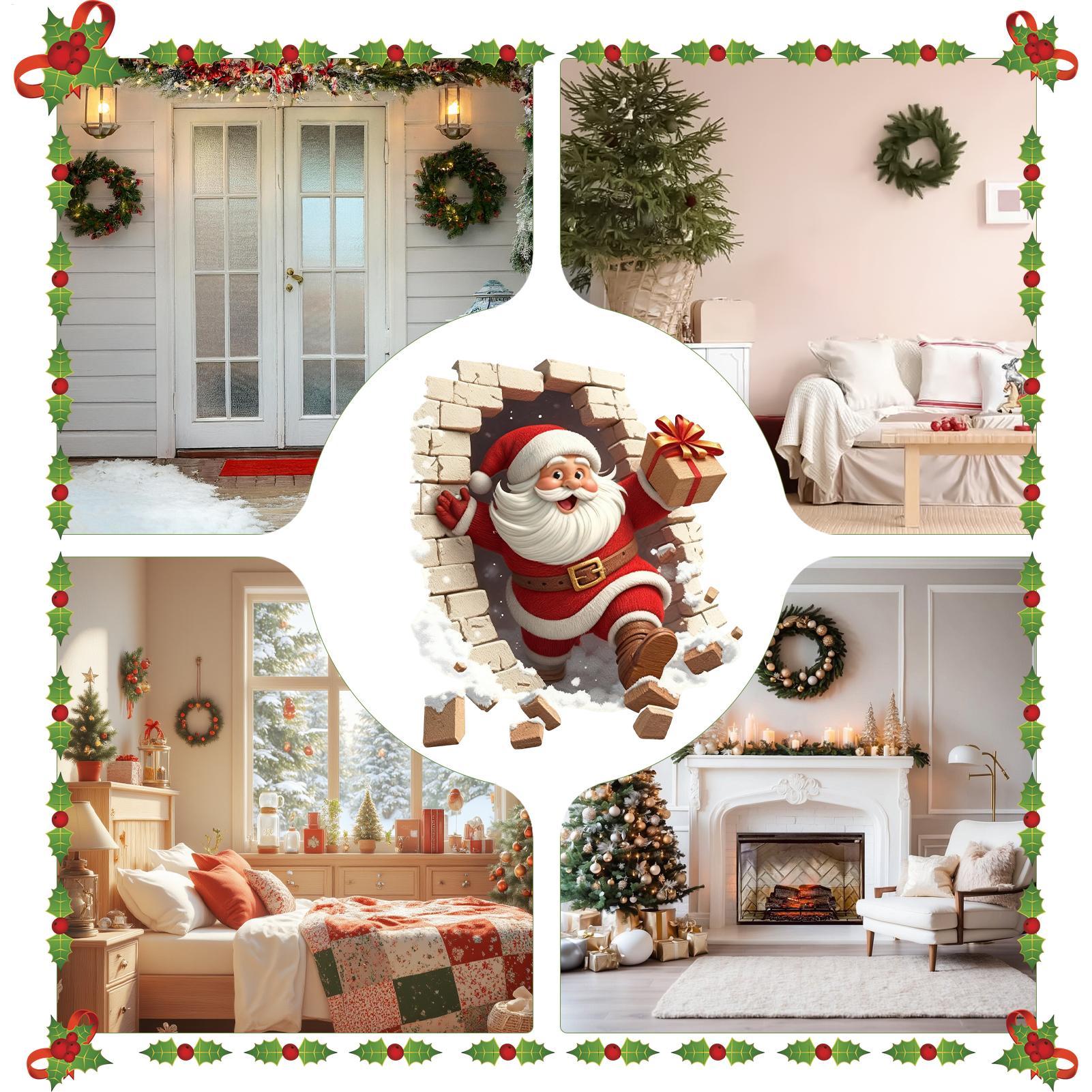 Noel Baba Duvar Çıkartmaları N - Home Bathroom Break incelemesi ve fiyatı