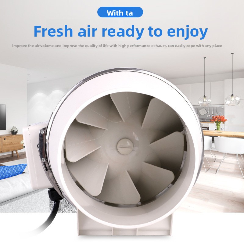Egzoz fanları ev sessiz Inline - Home Bathroom Extractor Fan incelemesi ve fiyatı