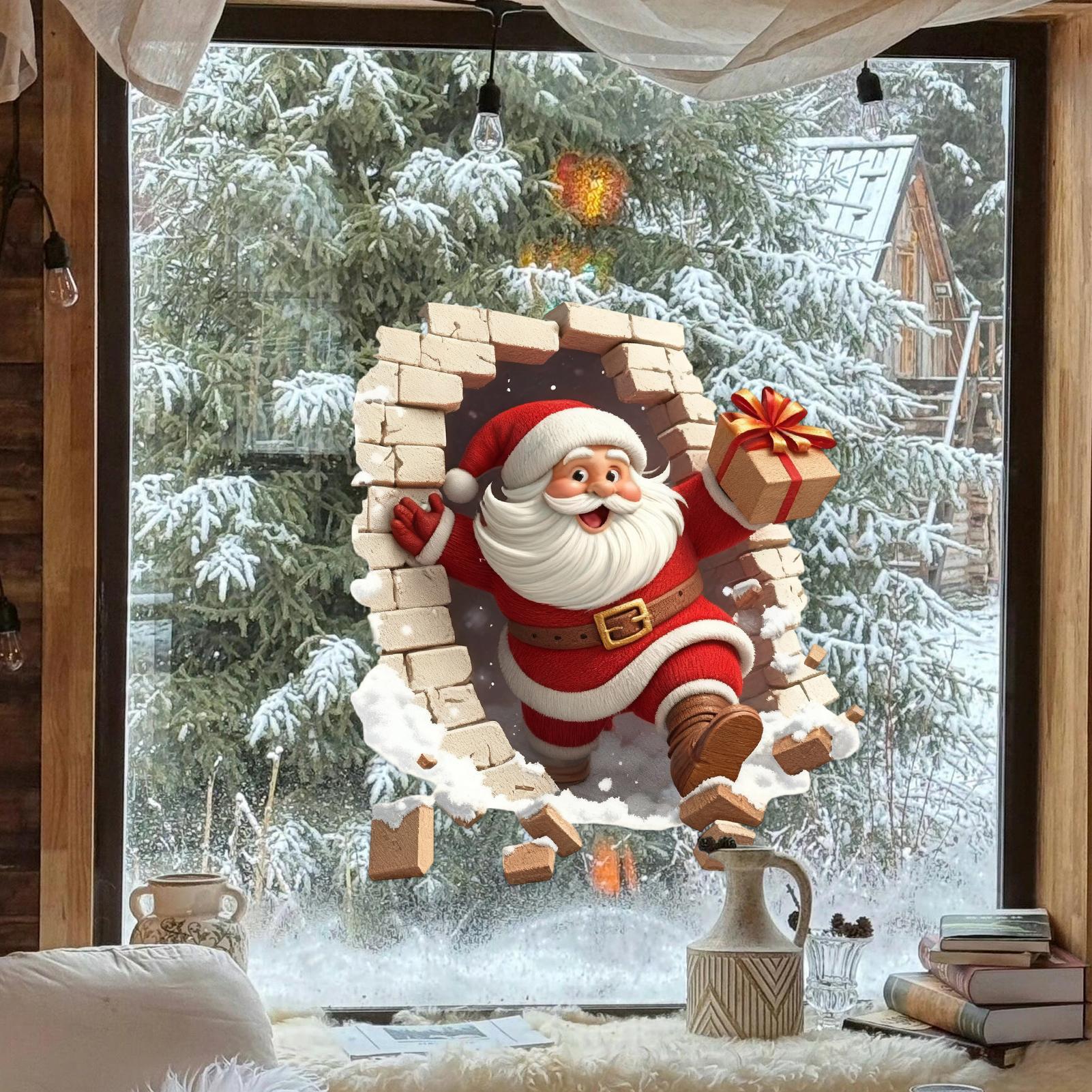 Noel Noel Baba Duvar Çıkartmal - Home Bathroom Break incelemesi ve fiyatı