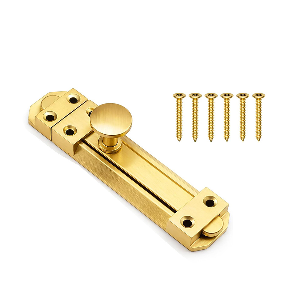 5 inç katı pirinç sürgülü kapı - Home Bathroom Hardware incelemesi ve fiyatı
