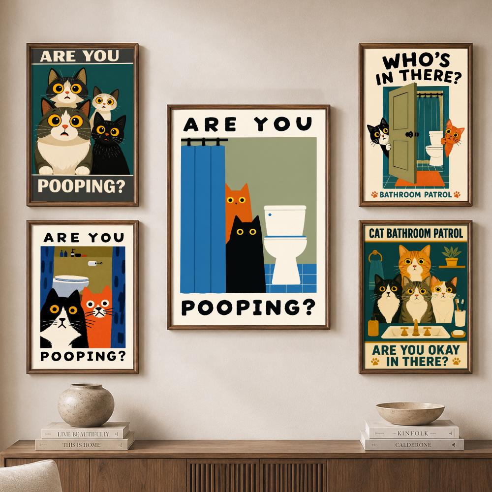Komik Kediler Banyo Gizlilik T - Home Bathroom Quotes incelemesi ve fiyatı