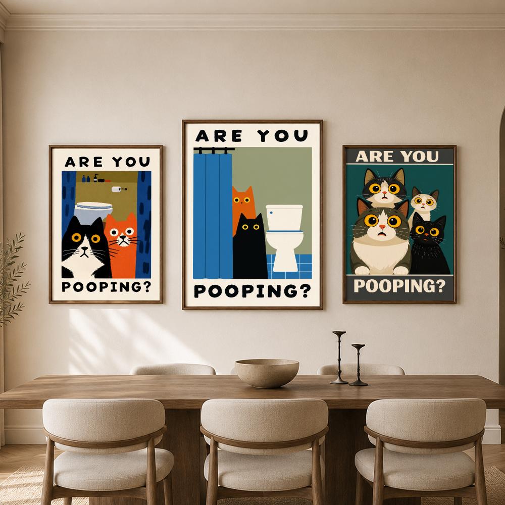 Komik Kediler Banyo Gizlilik T - Home Bathroom Quotes incelemesi ve fiyatı