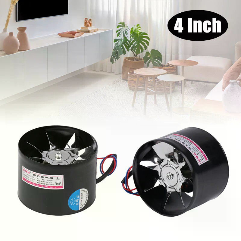 4 İnç Ev Mutfak Metal Boru Hav - Home Bathroom Extractor Fan incelemesi ve fiyatı