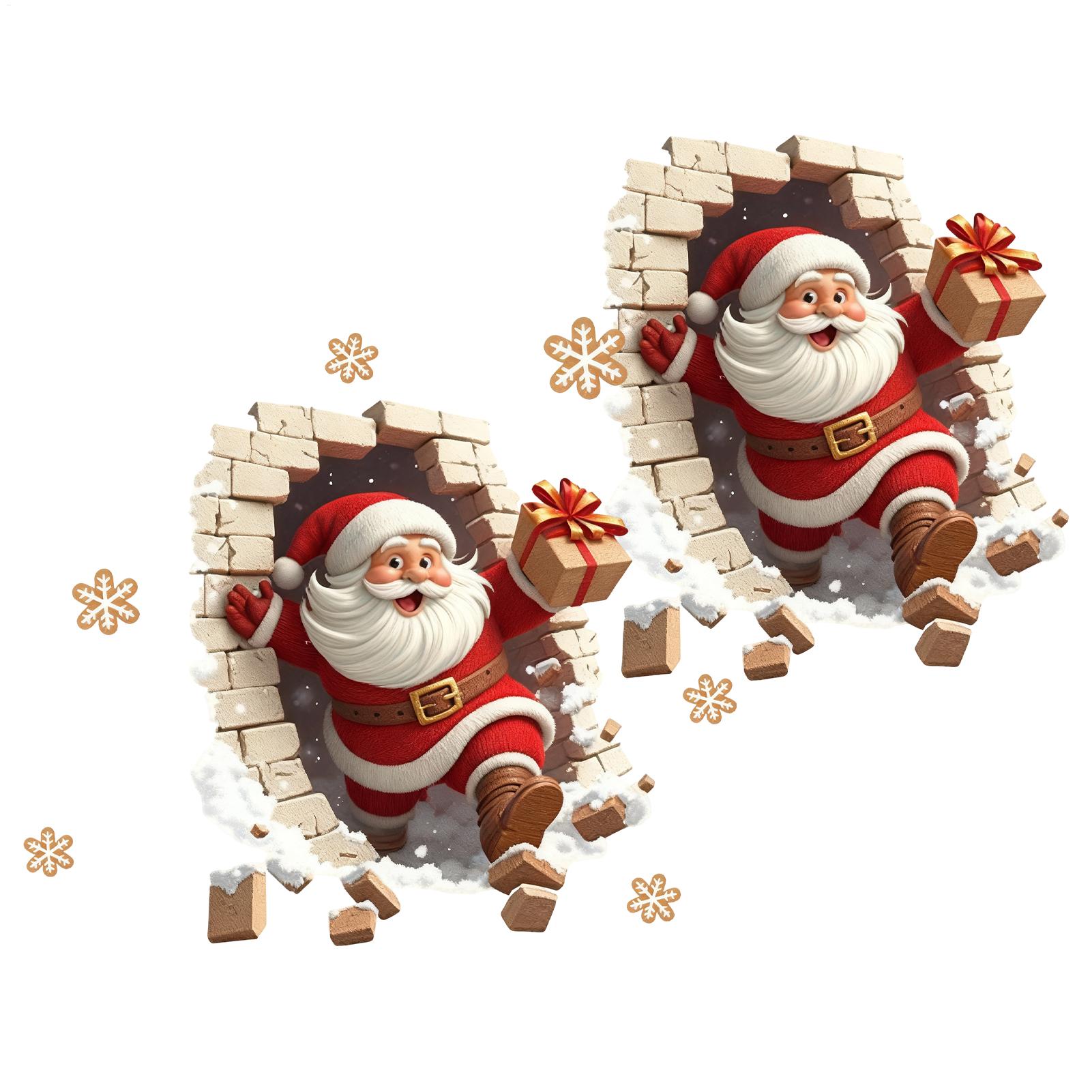 Duvar çıkartmaları Noel Baba K - Home Bathroom Break incelemesi ve fiyatı