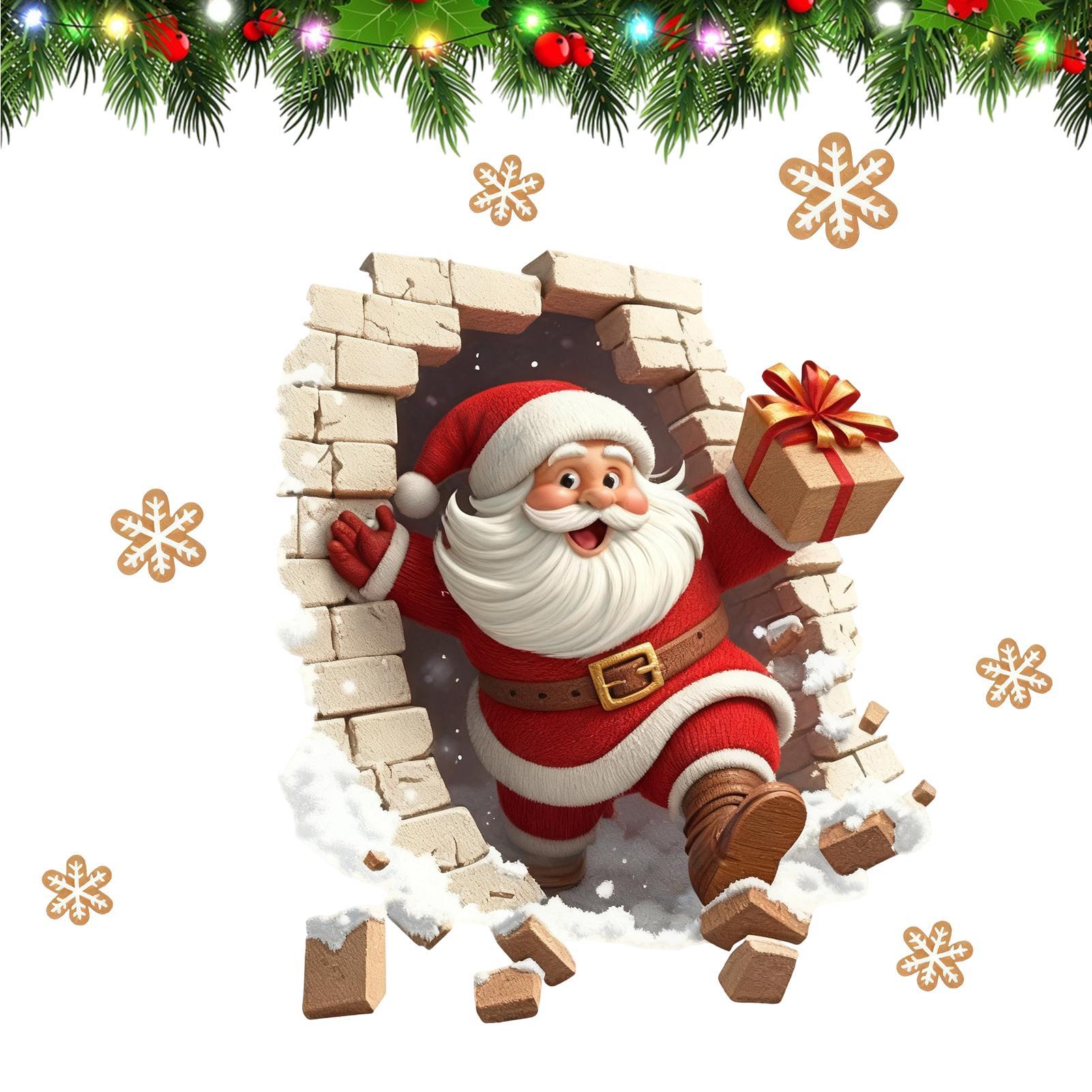 Duvar çıkartmaları Noel Baba K - Home Bathroom Break incelemesi ve fiyatı