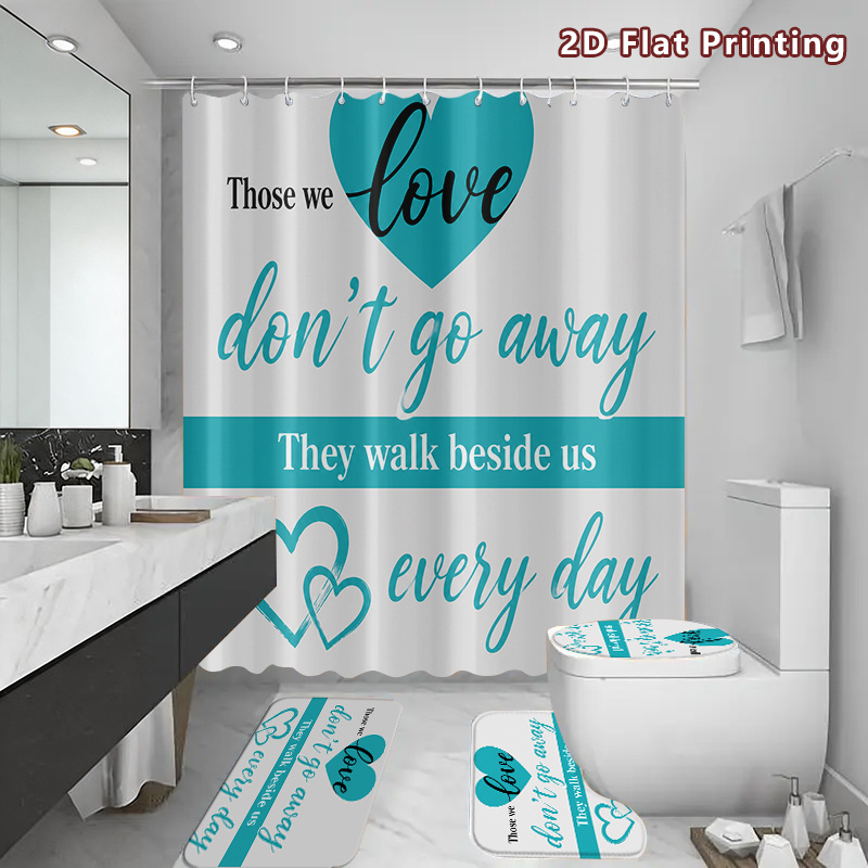 2D Düz, 2D Düz 4 Parça Aşk Kal - Home Bathroom Quotes incelemesi ve fiyatı